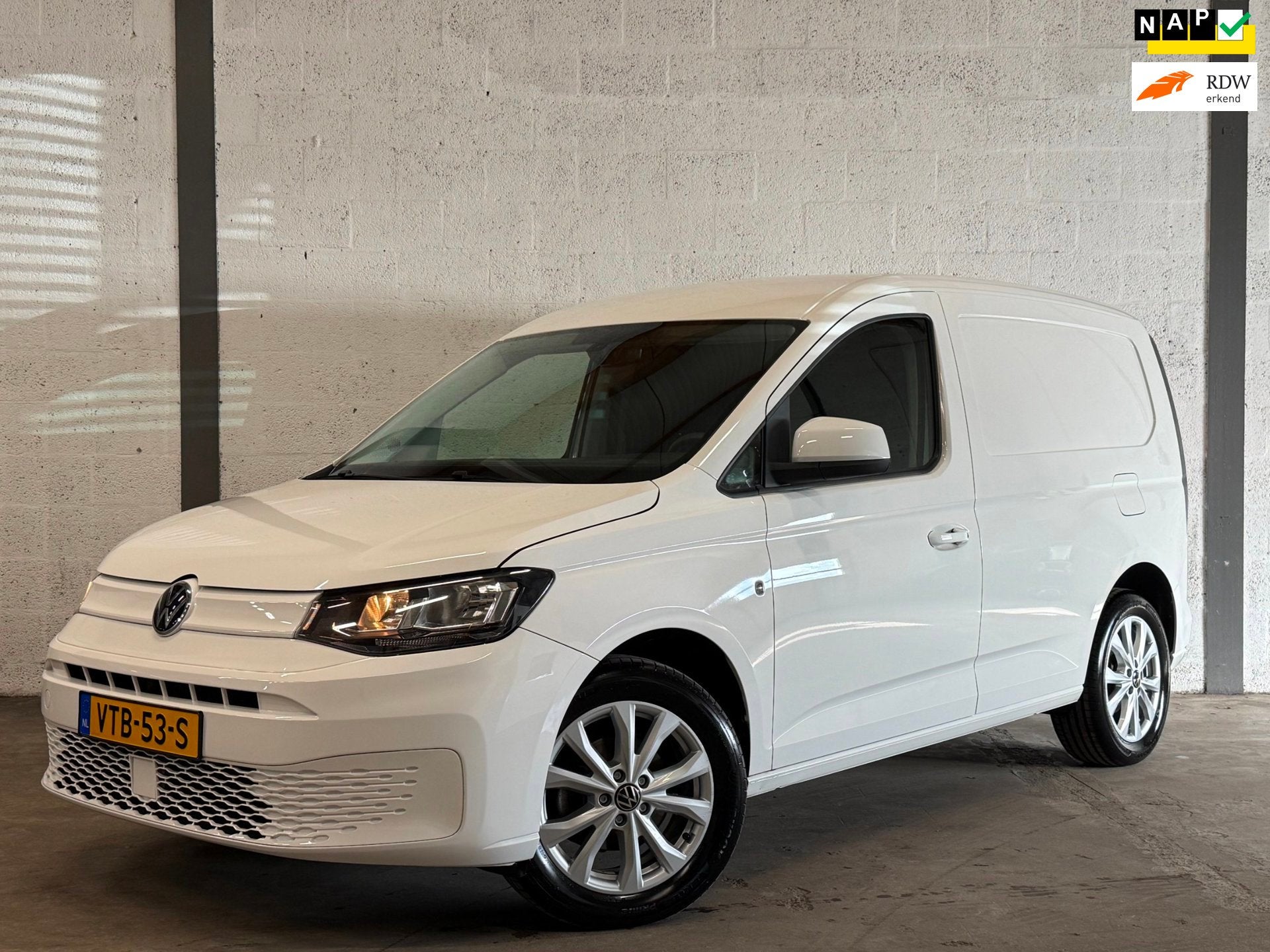 Volkswagen Caddy Cargo 2.0 TDI Navi via Carplay|Cruise|Clima, Auto's, Voorwielaandrijving, Stof, Gebruikt, 4 cilinders