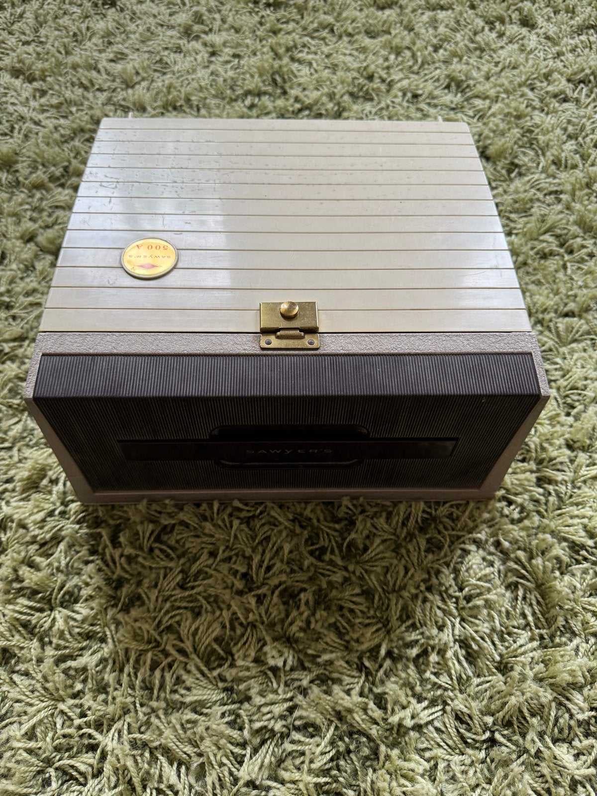 Vintage Sawyer's 500A Diaprojector - Made in Belgium, Ophalen of Verzenden, Gebruikt