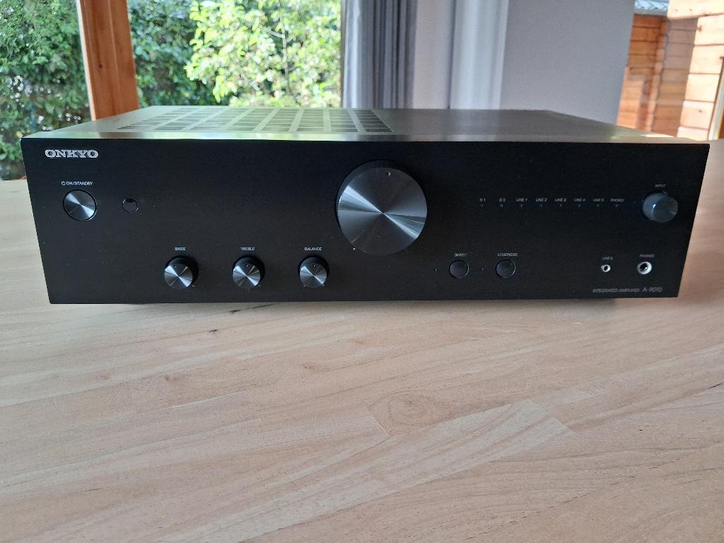 Onkyo versterker type A-9010, Ophalen, Zo goed als nieuw, 60 tot 120 watt, Stereo