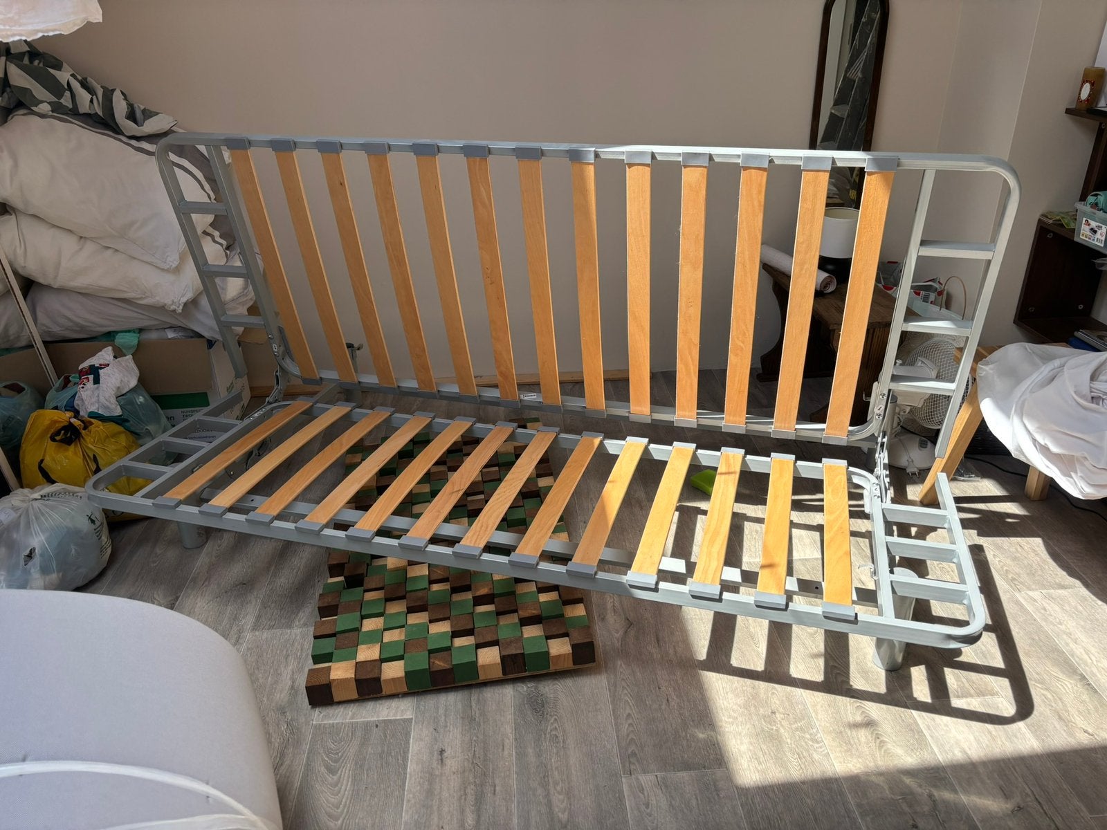 GRATIS ikea beddinge frame, Ophalen, Tweepersoons, 140 cm