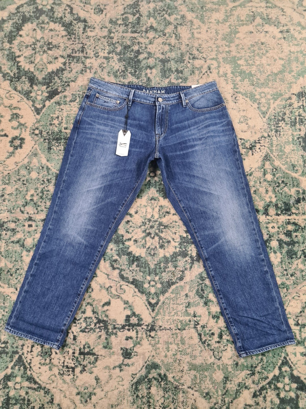 Denham Monroe Girlfriend Tapered Fit W30 L28 Tulsi3028, Denham, Blauw, Nieuw, Ophalen of Verzenden