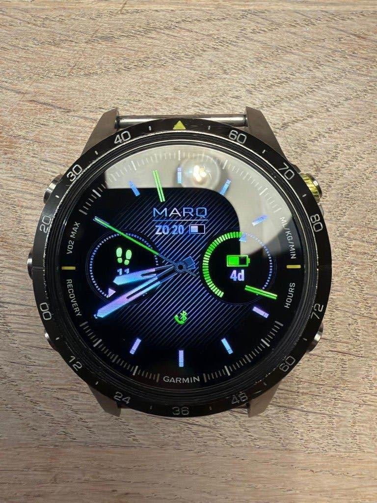 Fenix MARQ 2 Athlete, Sieraden, Tassen en Uiterlijk, Gebruikt, Zwart, Ophalen of Verzenden, Waterdicht