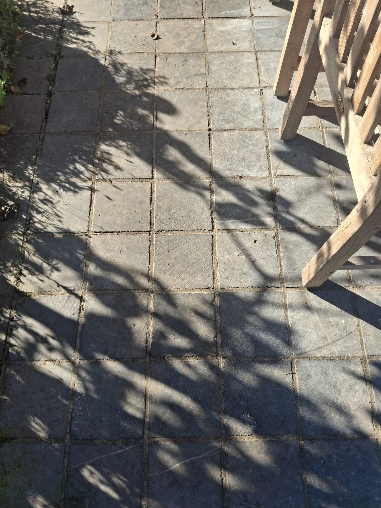 Terras tegels blauwe hardsteen, Ophalen, Gebruikt, Terrastegels, Natuursteen