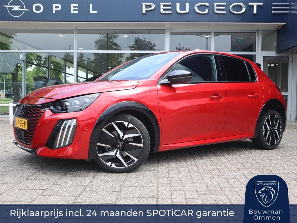 Peugeot 208 GT HYBRID 145pk e-DCS6 automaat, Rijklaarprijs,, Automaat, 145 pk, Gebruikt, 1199 cc