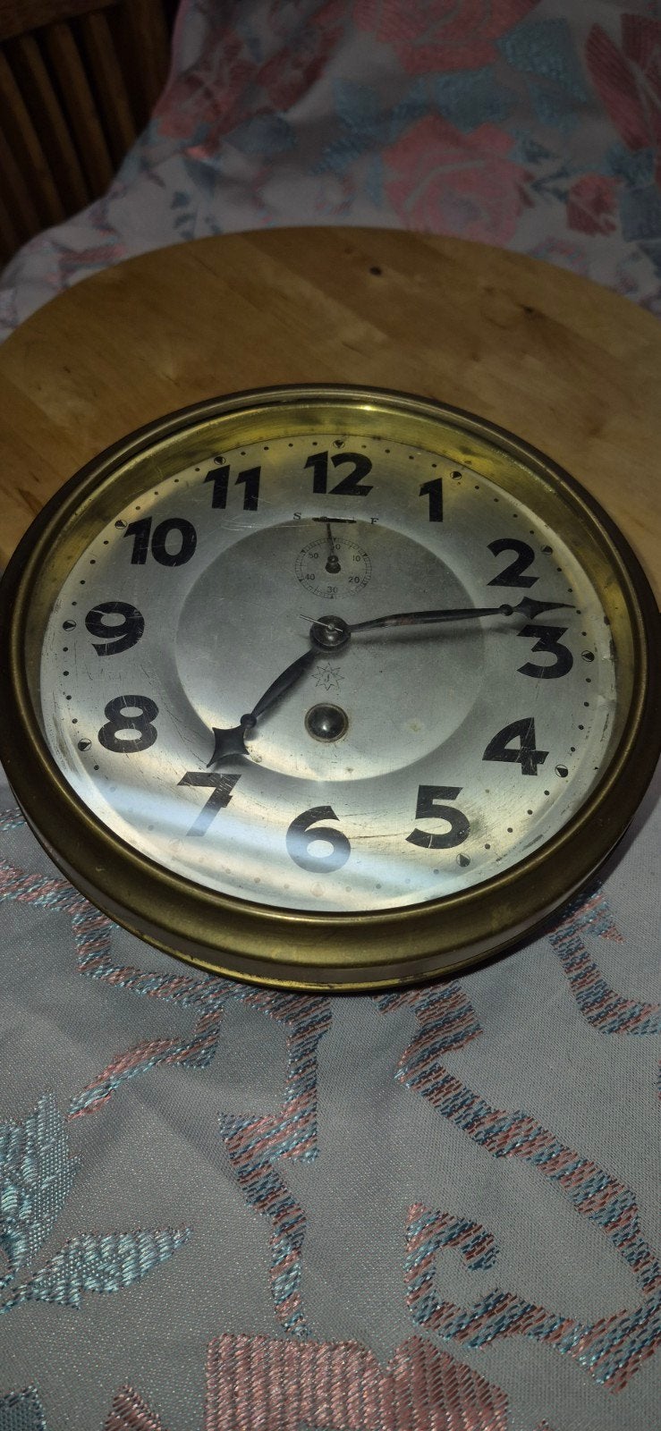 Scheeps klok Junghans ww2?, Ophalen
