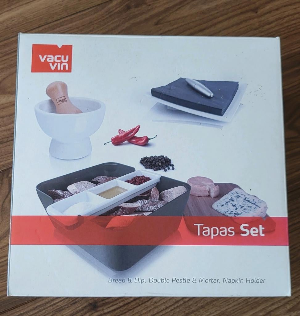 Vacu Vin Tapas Set - Nieuw in doos, Overige typen, Kunststof, Nieuw, Ophalen of Verzenden
