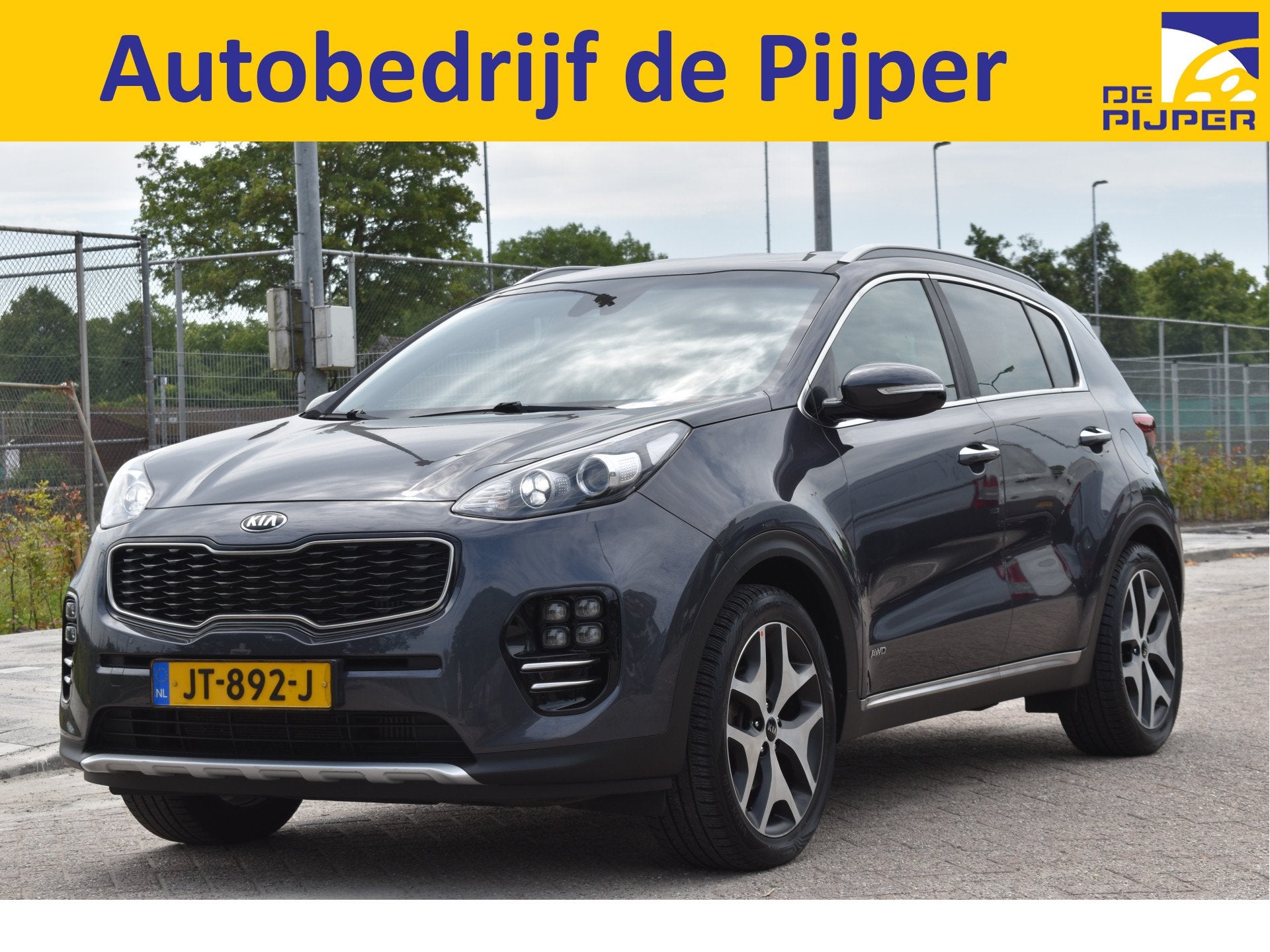 Kia Sportage 1.6 T-GDI 4WD GT-Line First Edition 177 PK | NL, Gebruikt, 4 cilinders, Met garantie (alle), Bedrijf