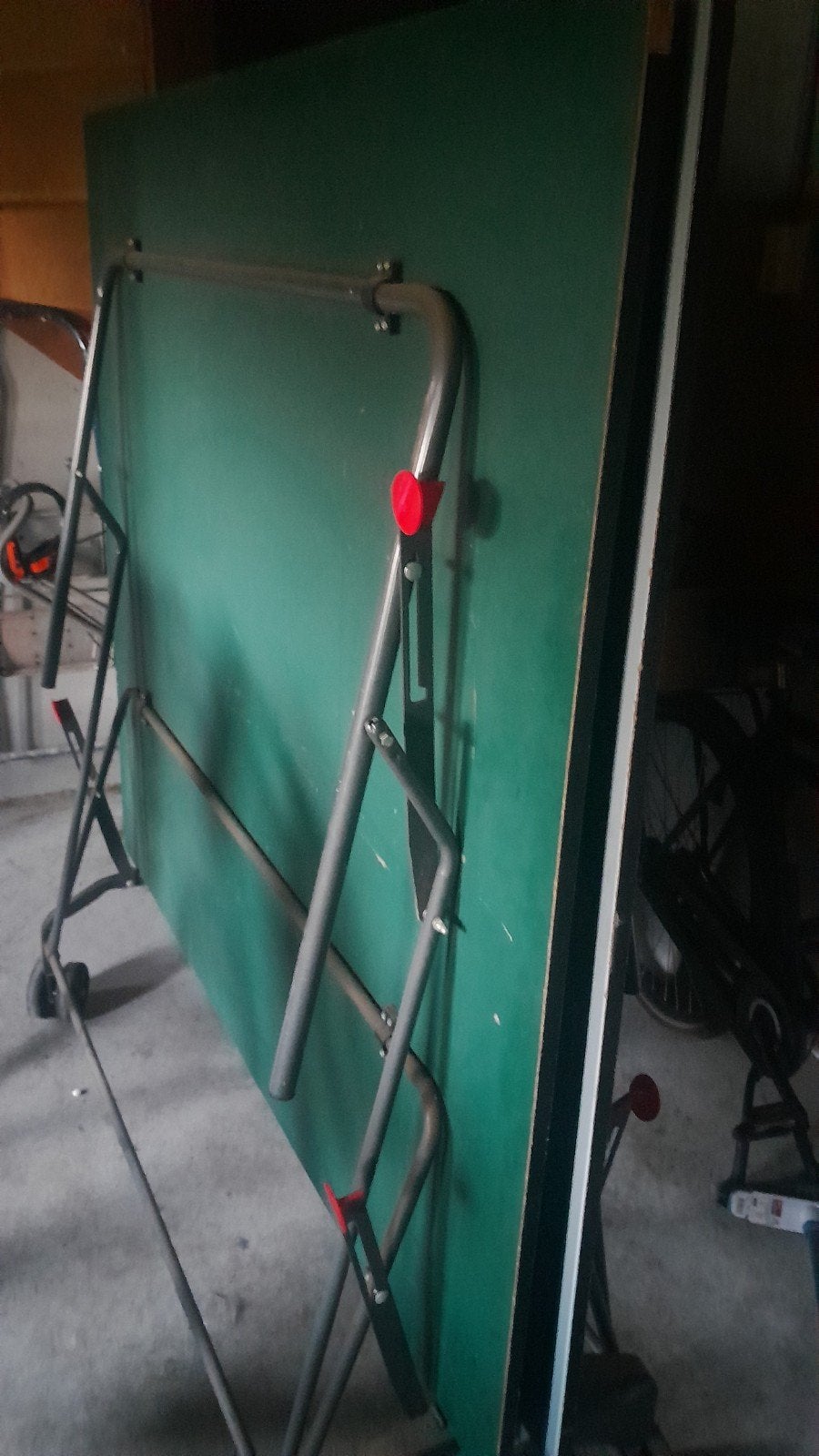 Gebruikte inklapbare tafeltennistafel, Ophalen, Gebruikt, Tafel Indoor, Inklapbaar