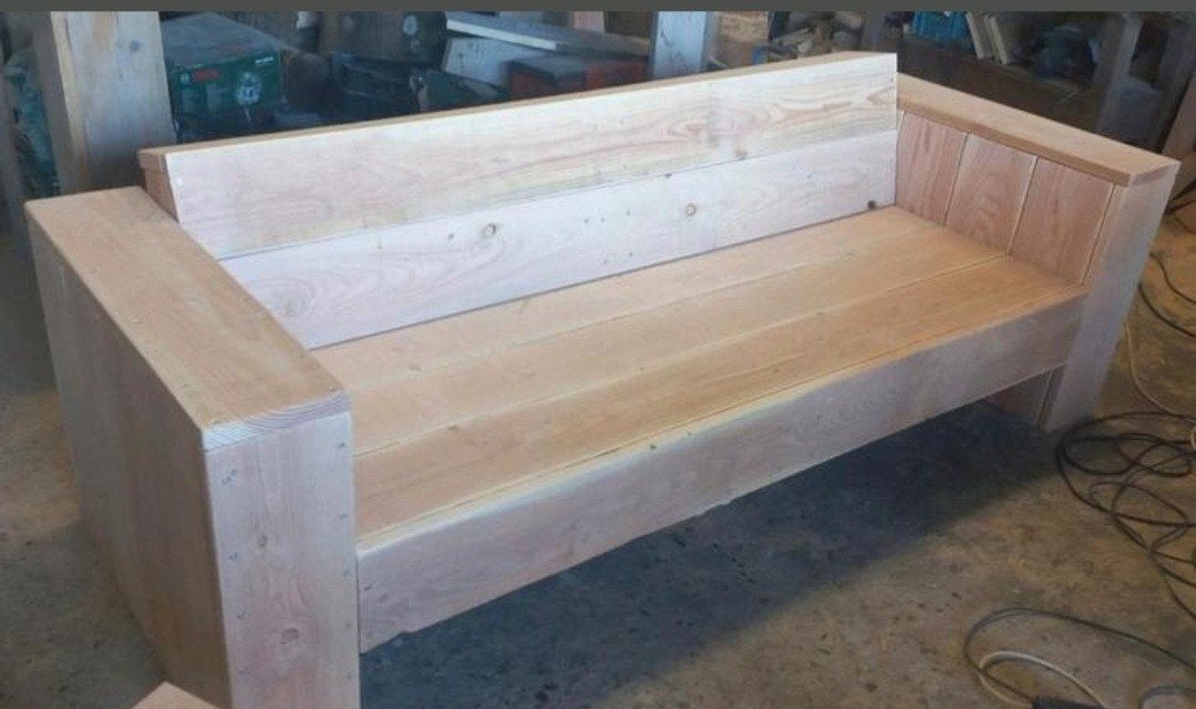 Steigerhout douglas loungebanken banken tuinbank AANBIEDING, Ophalen of Verzenden