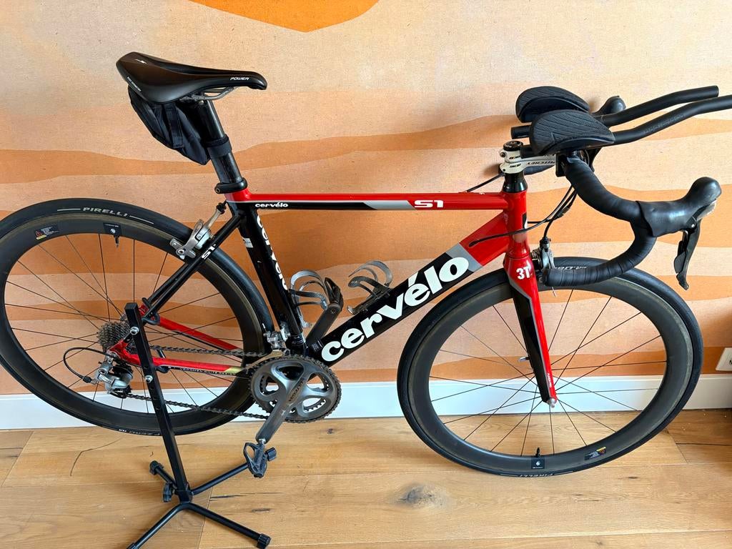 Cervélo S1 (54) with Ultegra & carbon wheelset, Fietsen en Brommers, Fietsen | Racefietsen, 28 inch, Gebruikt, Aluminium, Dames