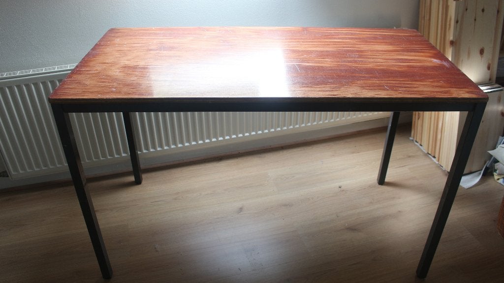 Atelier Tafel Vintage, Ophalen, Gebruikt, 50 tot 100 cm, Rechthoekig