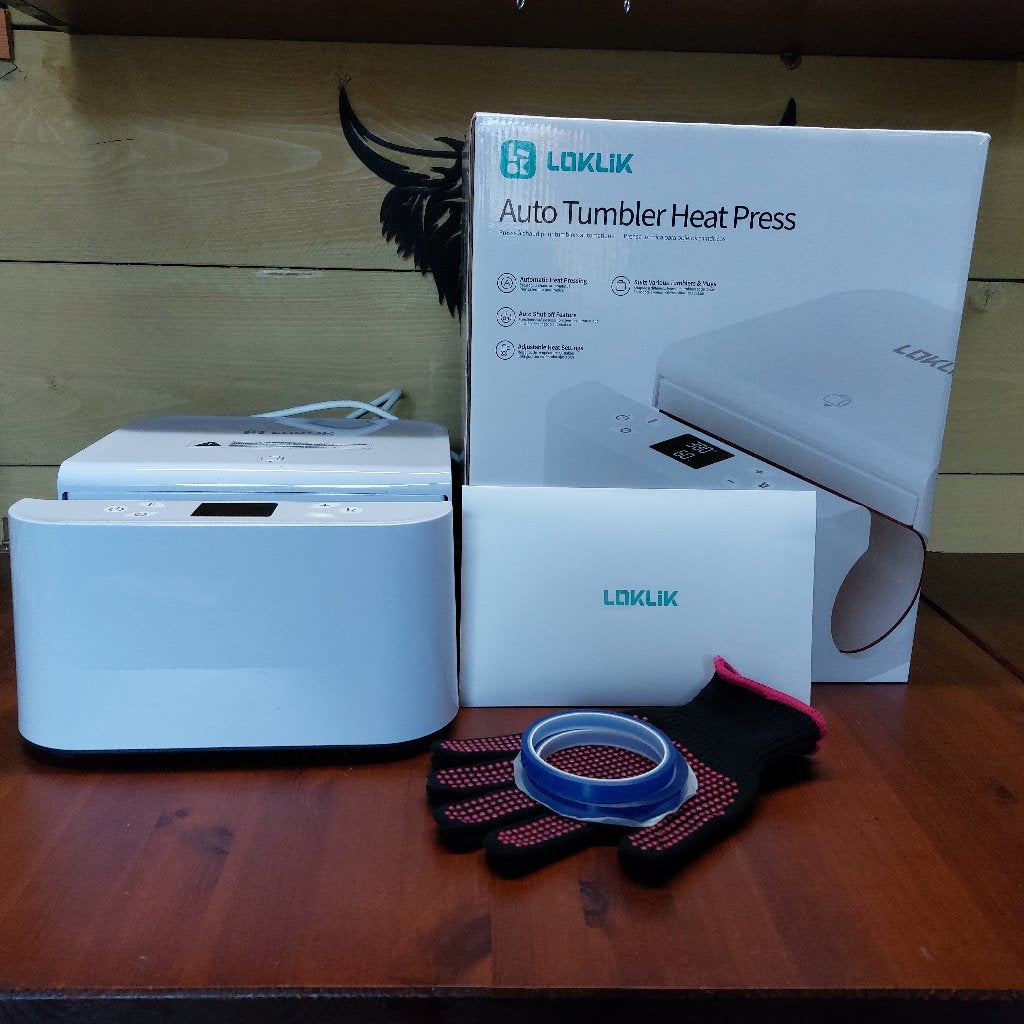 Loklik auto tumbler heat press, Ophalen, Zo goed als nieuw, Machine, Overige merken