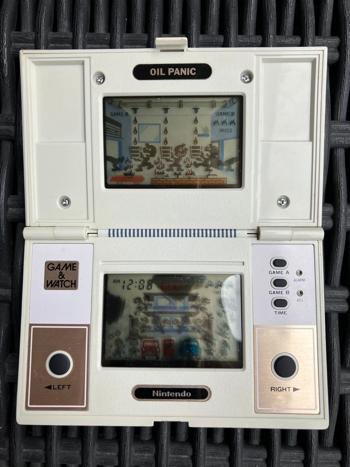 Nintendo Game and Watch / Oil Panic, Ophalen of Verzenden, Gebruikt