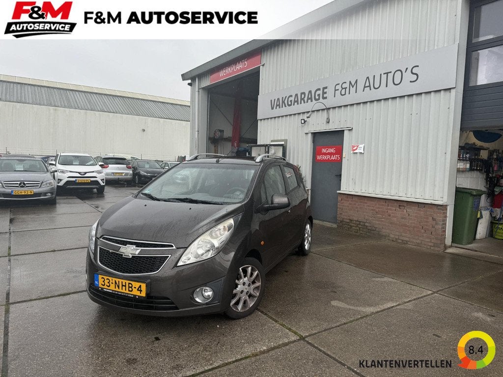 Chevrolet Spark 1.0 16V LS Bi-Fuel, Auto's, Euro 5, 4 cilinders, Bruin, Origineel Nederlands