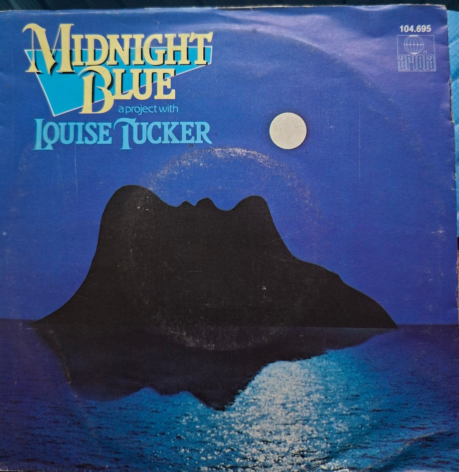 Louise Tucker - Midnight Blue (Vinyl Single), Gebruikt, 7 inch, Ophalen of Verzenden, Pop