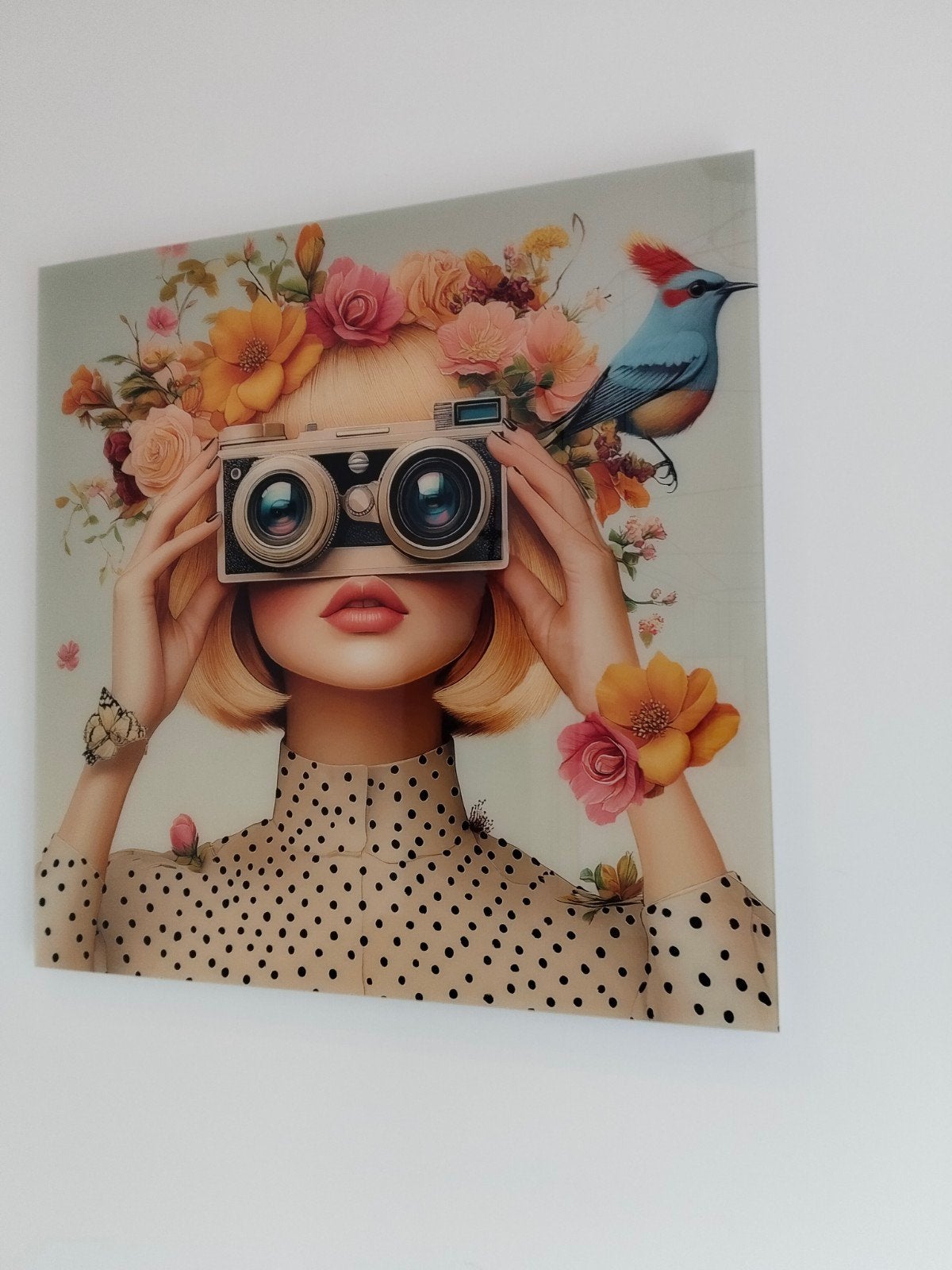 See what you wanna see' van Mirjam Duizendstra, Ophalen, 50 – 75, Zo goed als nieuw, Schilderij