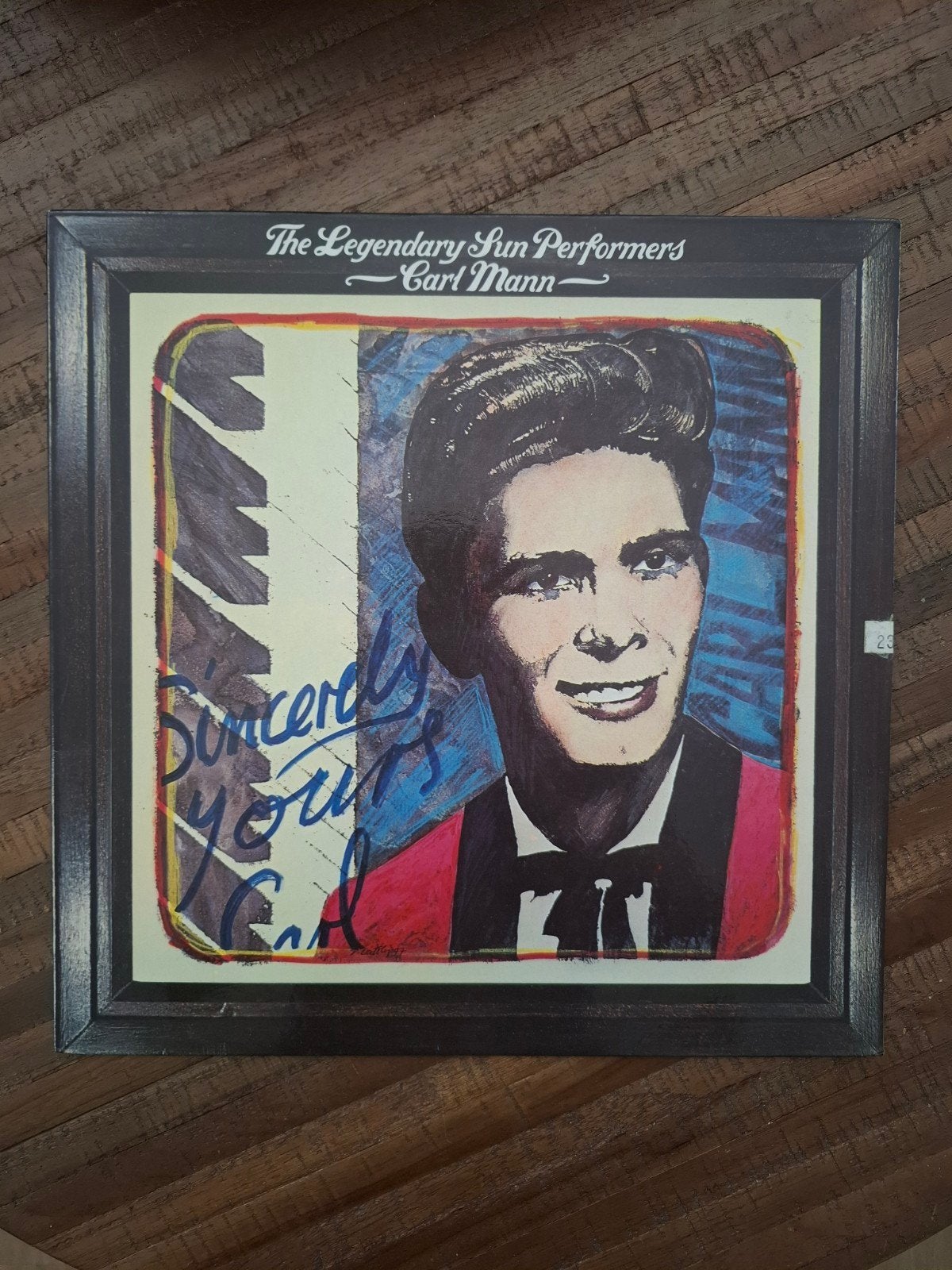 Carl Mann - The Legendary Sun Performers, Ophalen of Verzenden, 12 inch