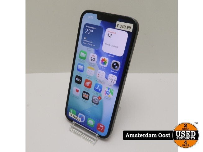 iPhone 14 128GB Black | in Redelijke Staat