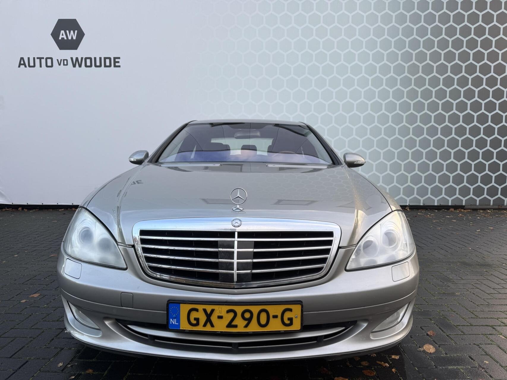 Mercedes S-klasse 500 Distronic 20 inch AMG Zwart Leer Xenon, Auto's, Mercedes-Benz, Automaat, 5461 cc, Achterwielaandrijving