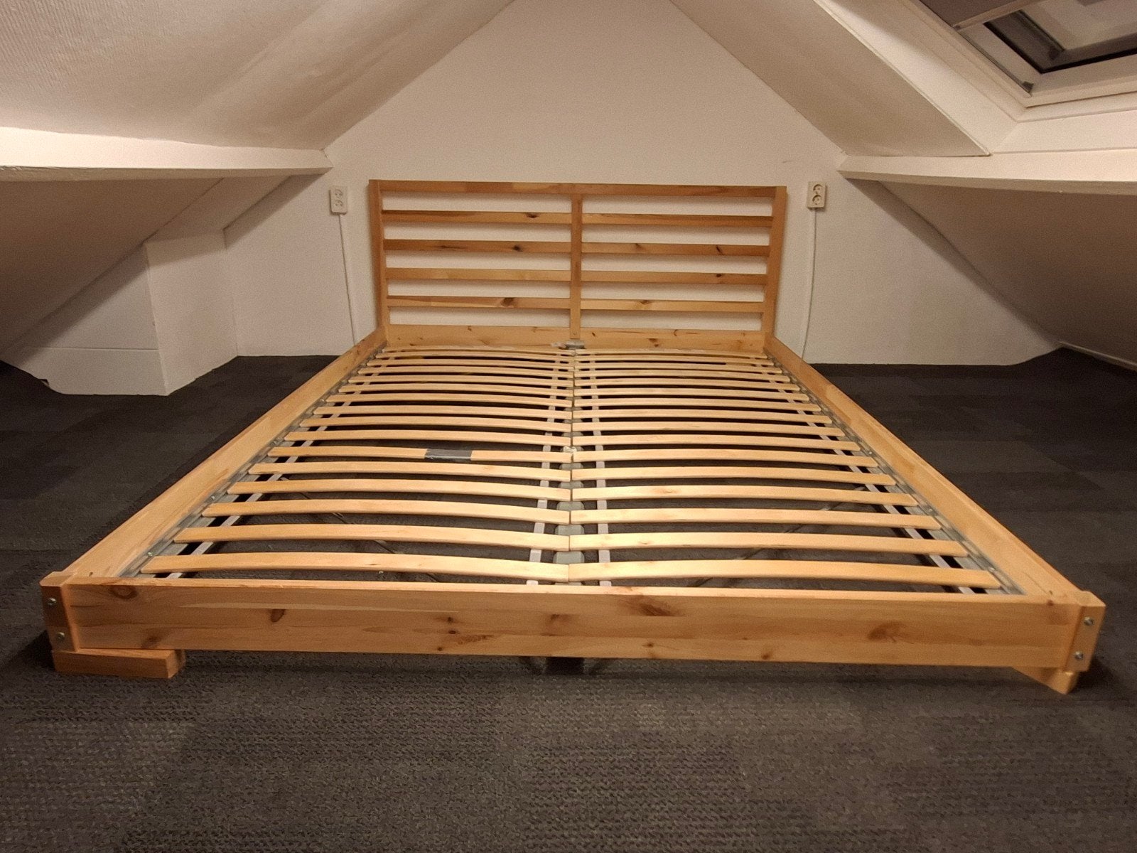 IKEA Tarva bedframe 160x200 cm, grenen, Ophalen, Overige kleuren, Modern, Scandinavisch, Tweepersoons