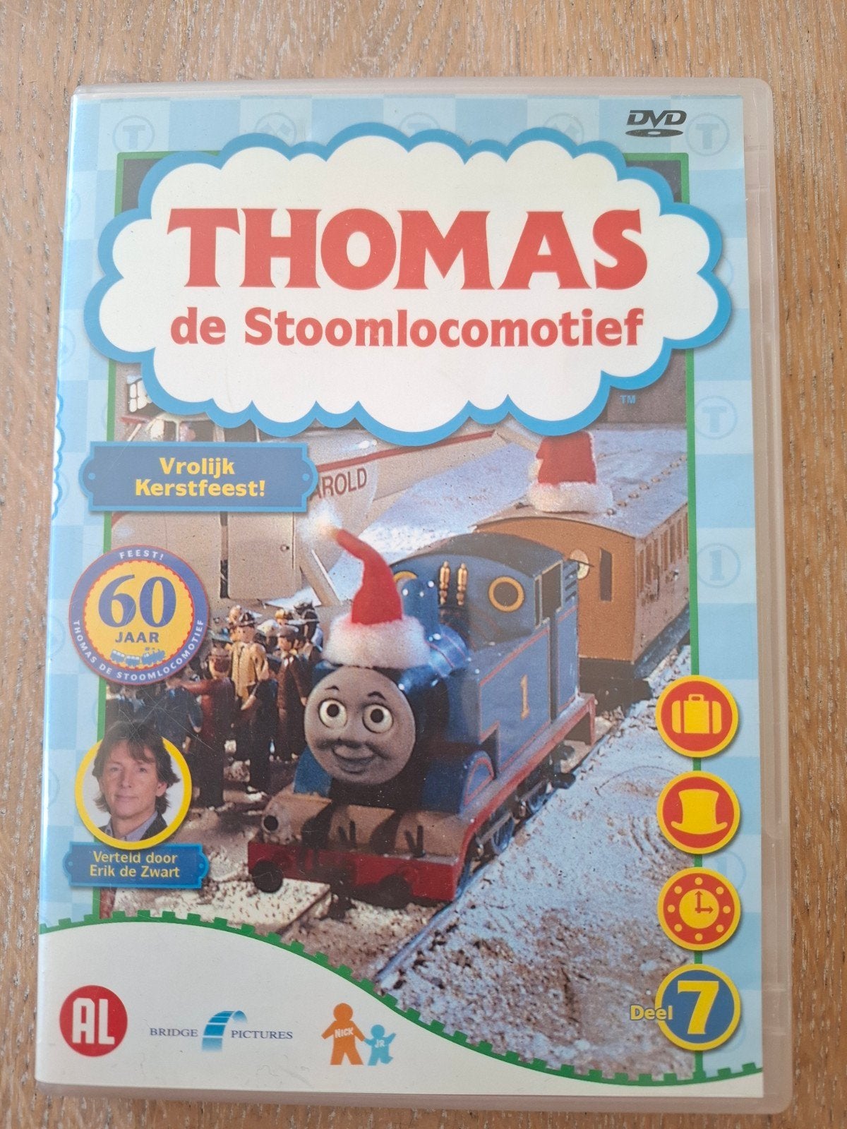 Thomas de Stoomlocomotief - Vrolijk Kerstfeest! DVD, Cd's en Dvd's, Gebruikt, Verzenden, Alle leeftijden, Nederlands