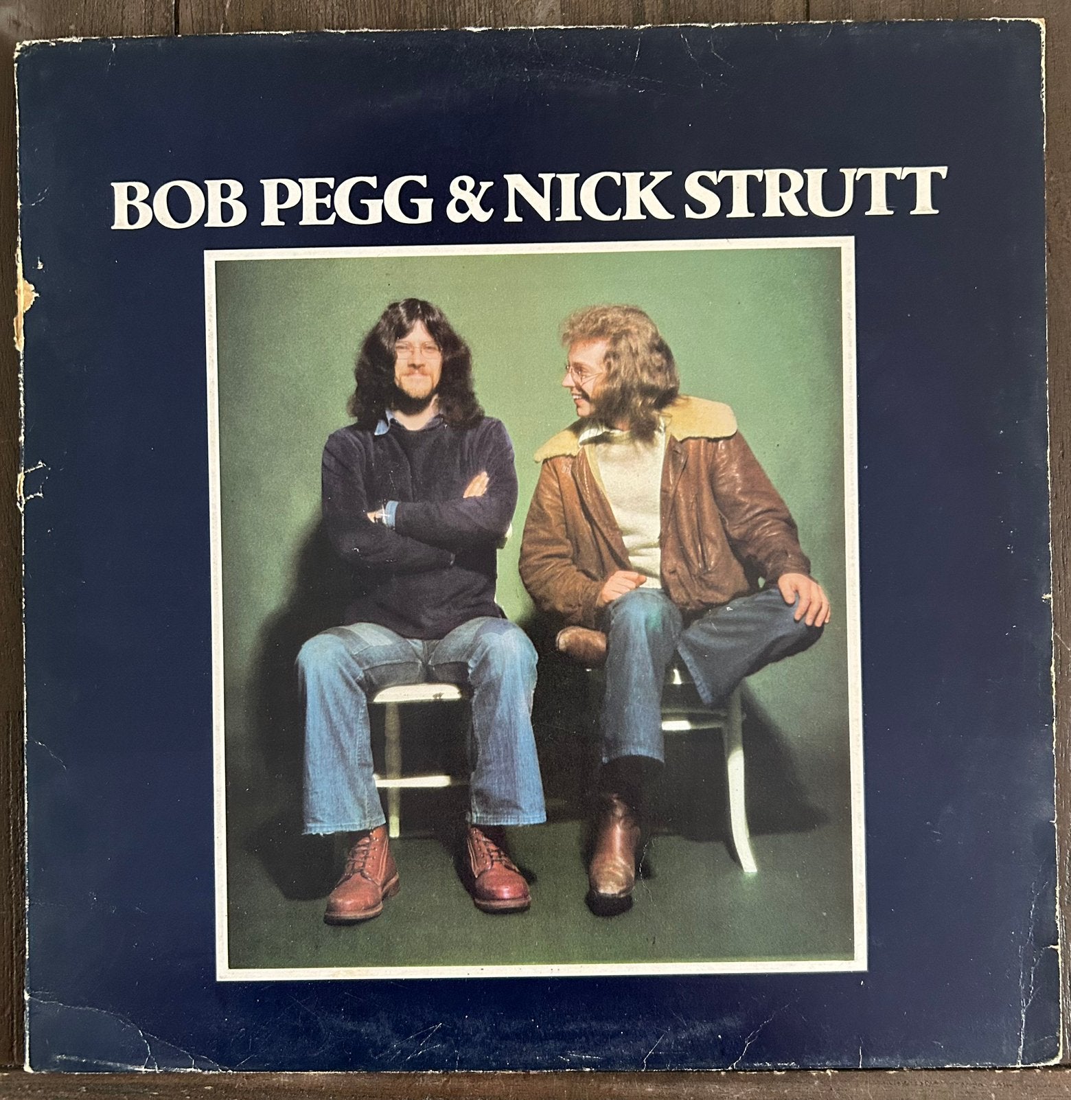 Bob Pegg & Nick Strutt LP - Folk Rock uit 1973, Inclusief binnenhoes, Ophalen of Verzenden, Gebruikt, 12 inch