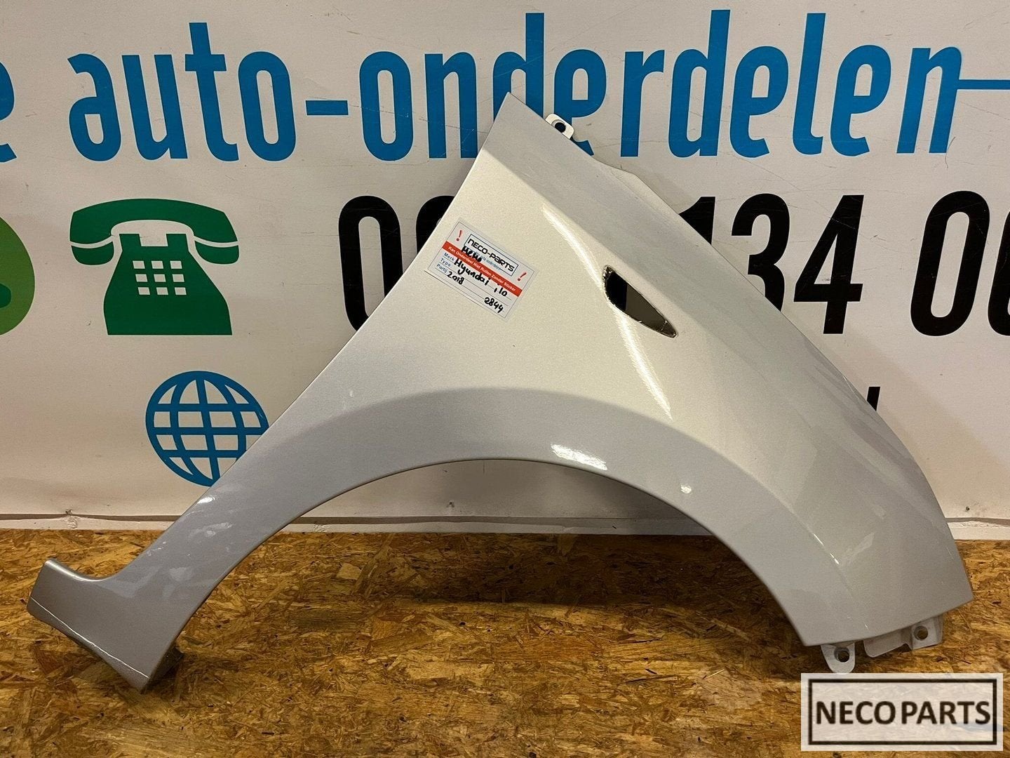 HYUNDAI I10 SCHERM SPATBORD ZIJSCHERM ALLES LEVERBAAR, Gebruikt, -, Ophalen of Verzenden, Achter