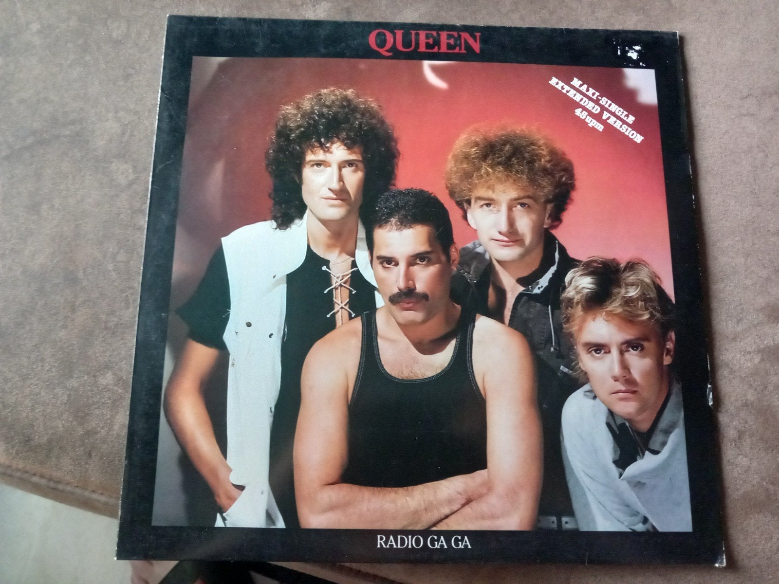 Queen - Radio Ga Ga Maxi-Single (Extended Version), Gebruikt, Ophalen of Verzenden, EP, 12 inch