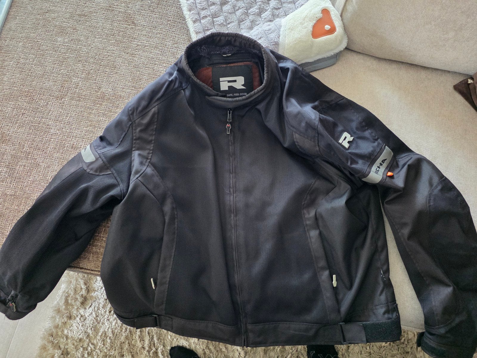 Richa doorwaai motorjack - ideaal voor de zomer, Ophalen of Verzenden, Tweedehands, Jas | textiel