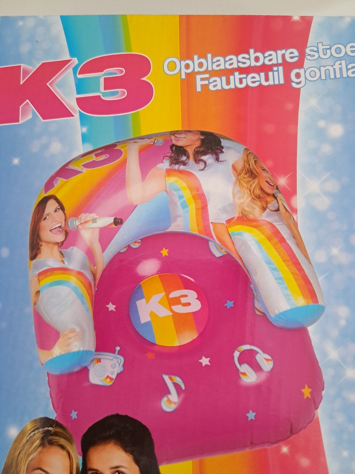 K3 Opblaasstoeltje - Ideaal voor K3 fans (3+), Ophalen of Verzenden