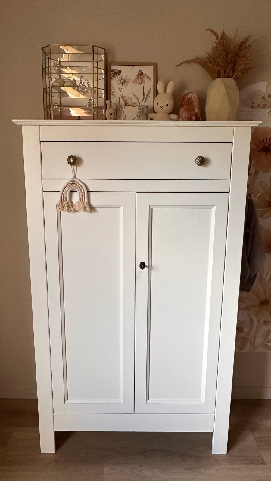 Woood wandkast Eva - meidenkamer/babykamer, Ophalen, Gebruikt, 100 tot 150 cm, 50 tot 100 cm