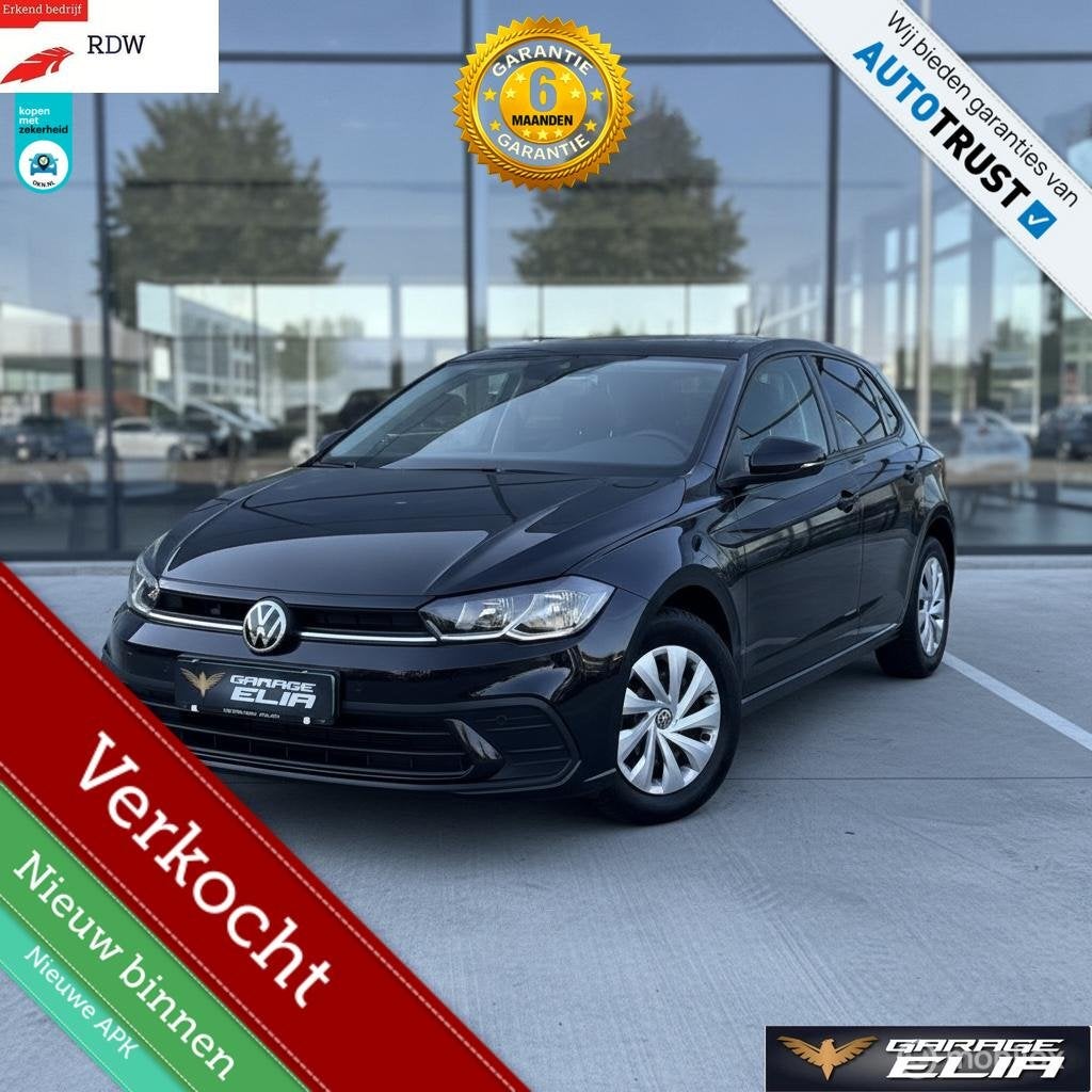 Volkswagen Polo 1.0 TSI Life Business APPLE CAR PDC 62KM, Auto's, Volkswagen, Bedrijf, Te koop, Polo, ABS, Achteruitrijcamera