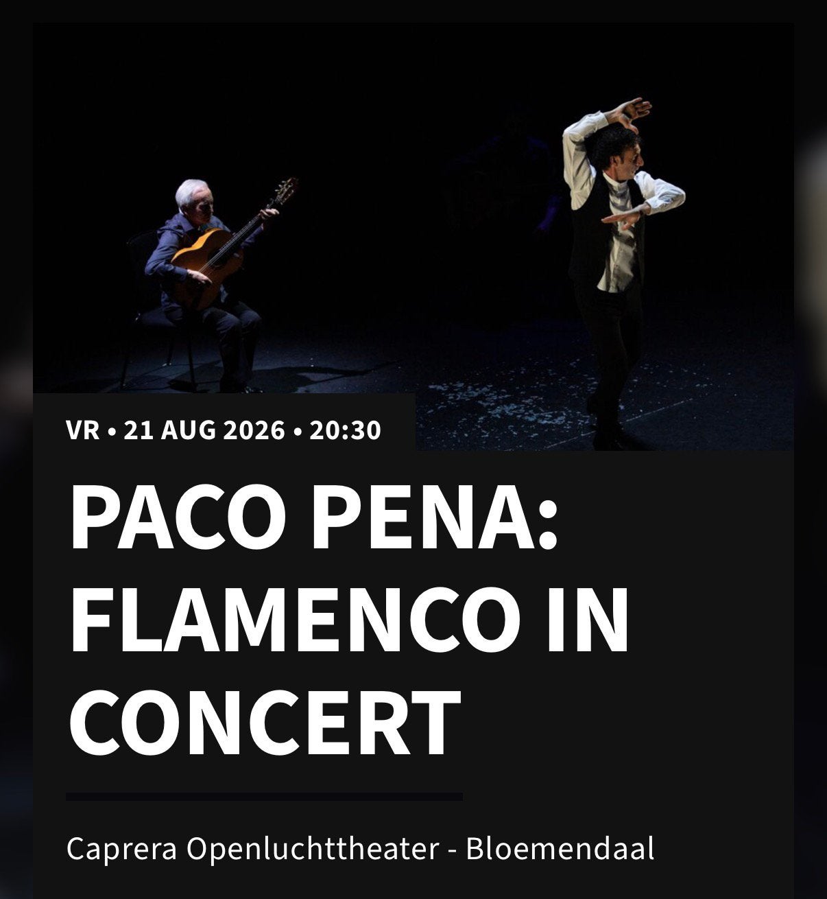 🎶 2x Flamenco in Caprera 💃, Twee personen