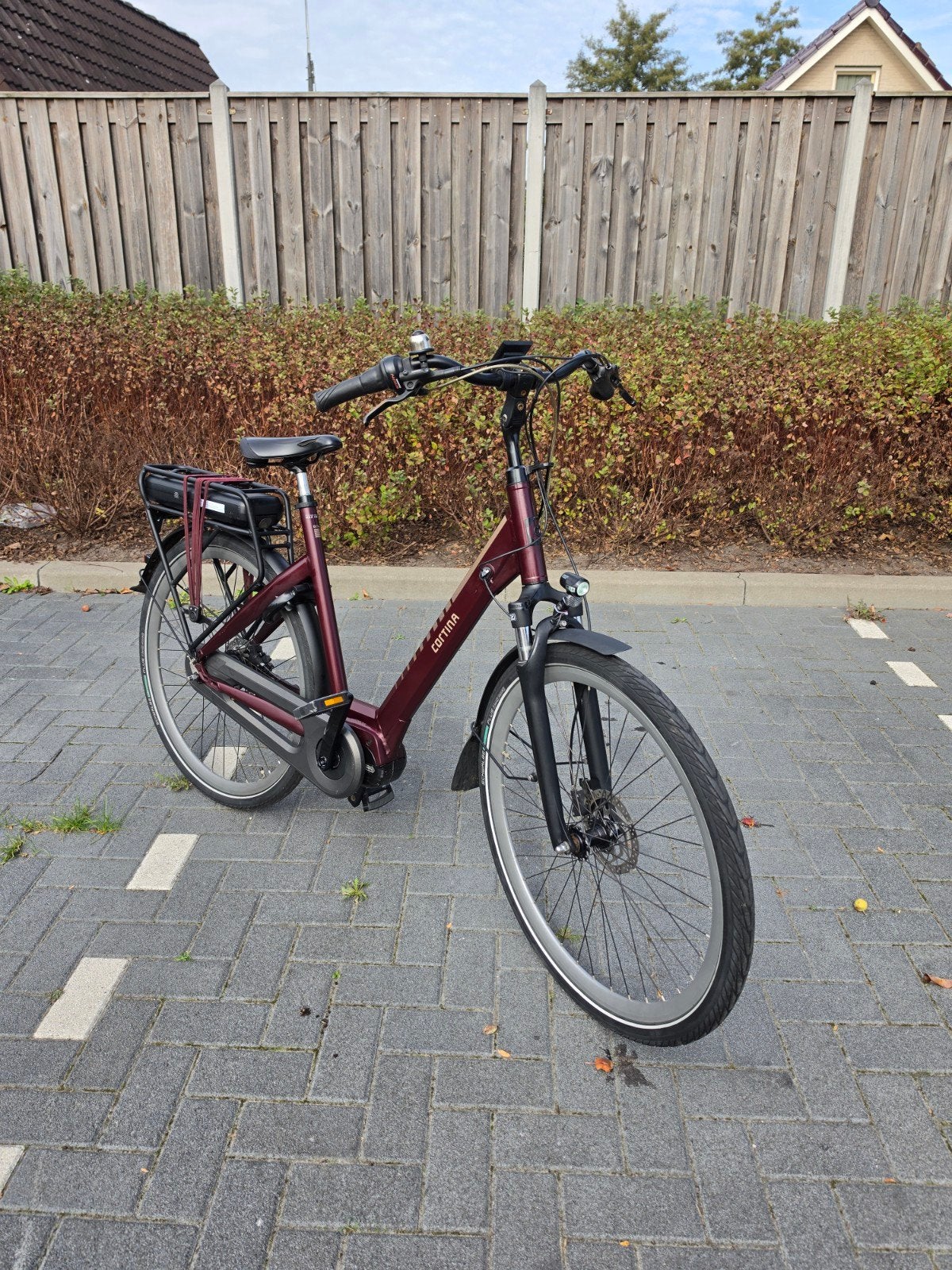 Te koop: Cortina E-Octa – framemaat 57, Ophalen, Gebruikt, Cortina, 50 km per accu of meer