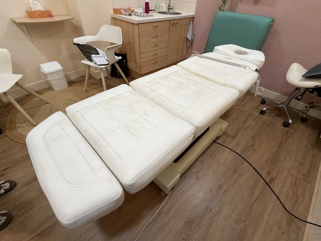 Wellness behandeltafel voor bv. massage, Ophalen, Gebruikt, Massagetafel