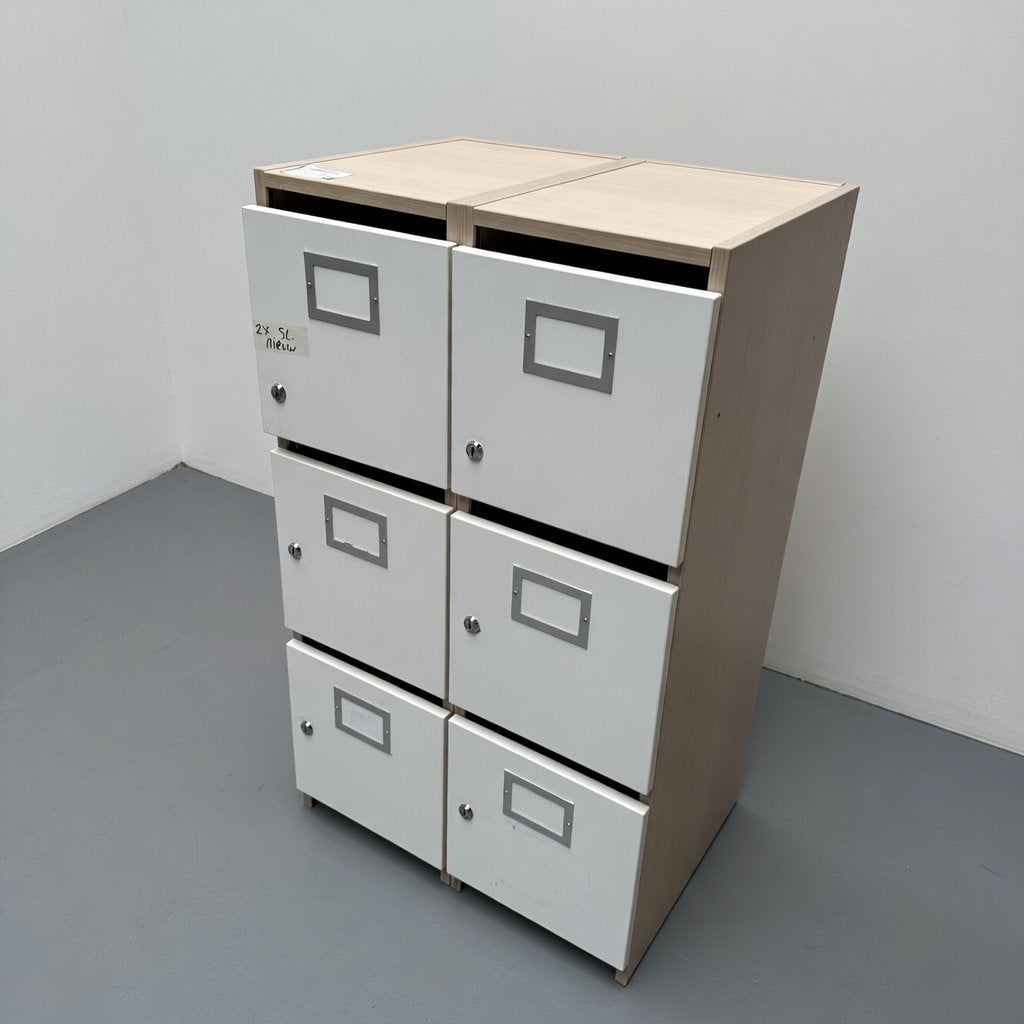 6-deurs Vepa lockerkast - 103x60x46 cm, Niet ingevuld, Gebruikt, Niet ingevuld, Niet ingevuld