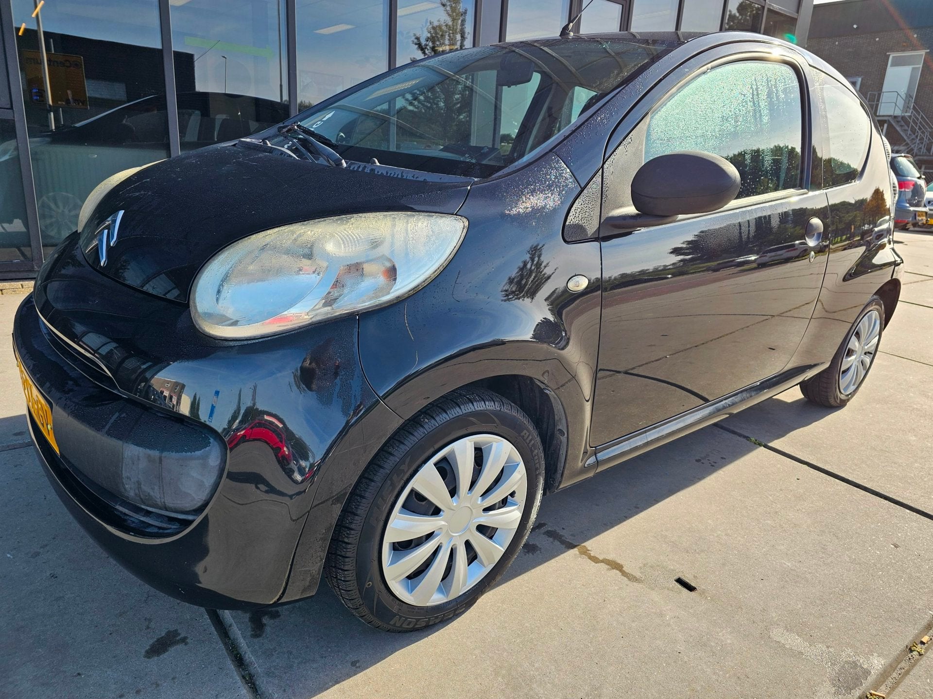 Citroen C1 1.0-12V Séduction - Stuurbekrachtiging -, Voorwielaandrijving, Stof, Gebruikt, Zwart