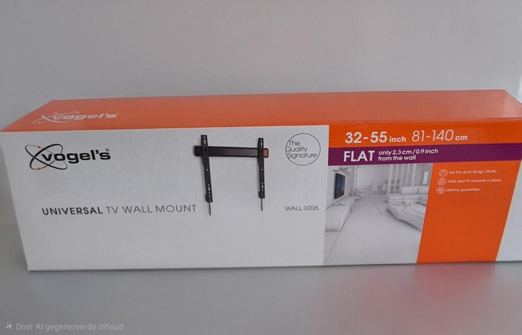 Vogel's tv beugel 32-55 inch 81-140 cm, Ophalen of Verzenden, Nieuw