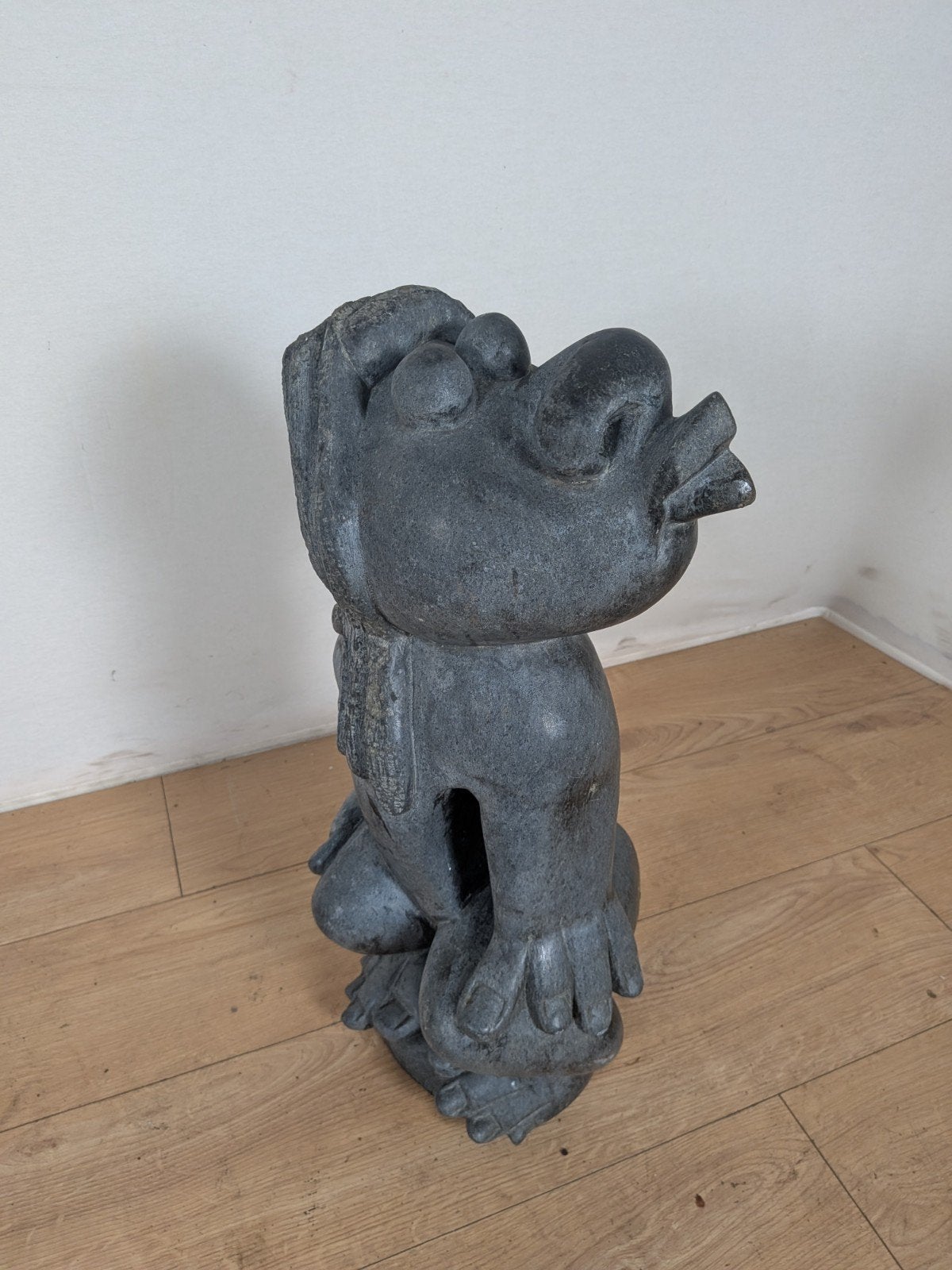 David Mushonga – Origineel Shona Kunstbeeld – Zimbabwe – 60, Handgemaakt, Steen of Keramiek, Beeld, Abstract