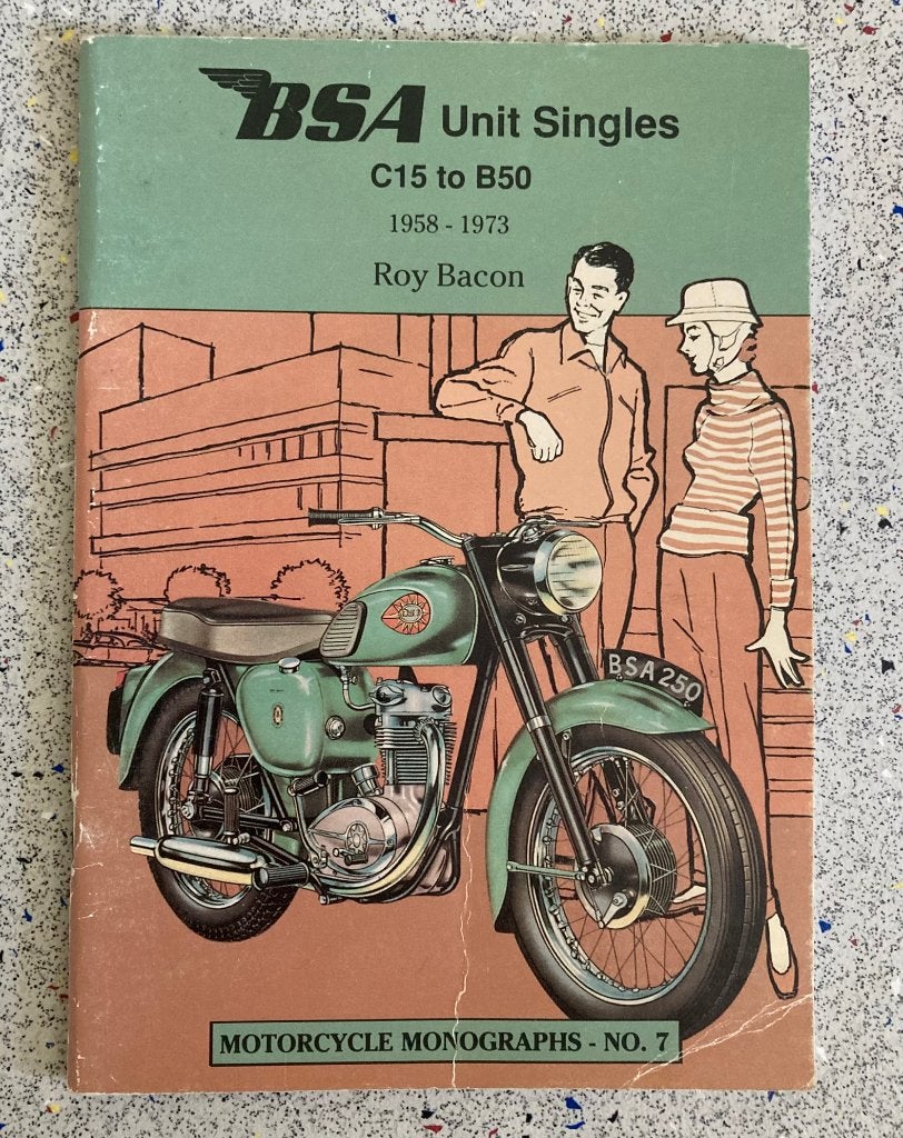 BSA Unit Singles C15 tot B50 1958 - 1973 Roy Bacon, Verzenden, Overige merken