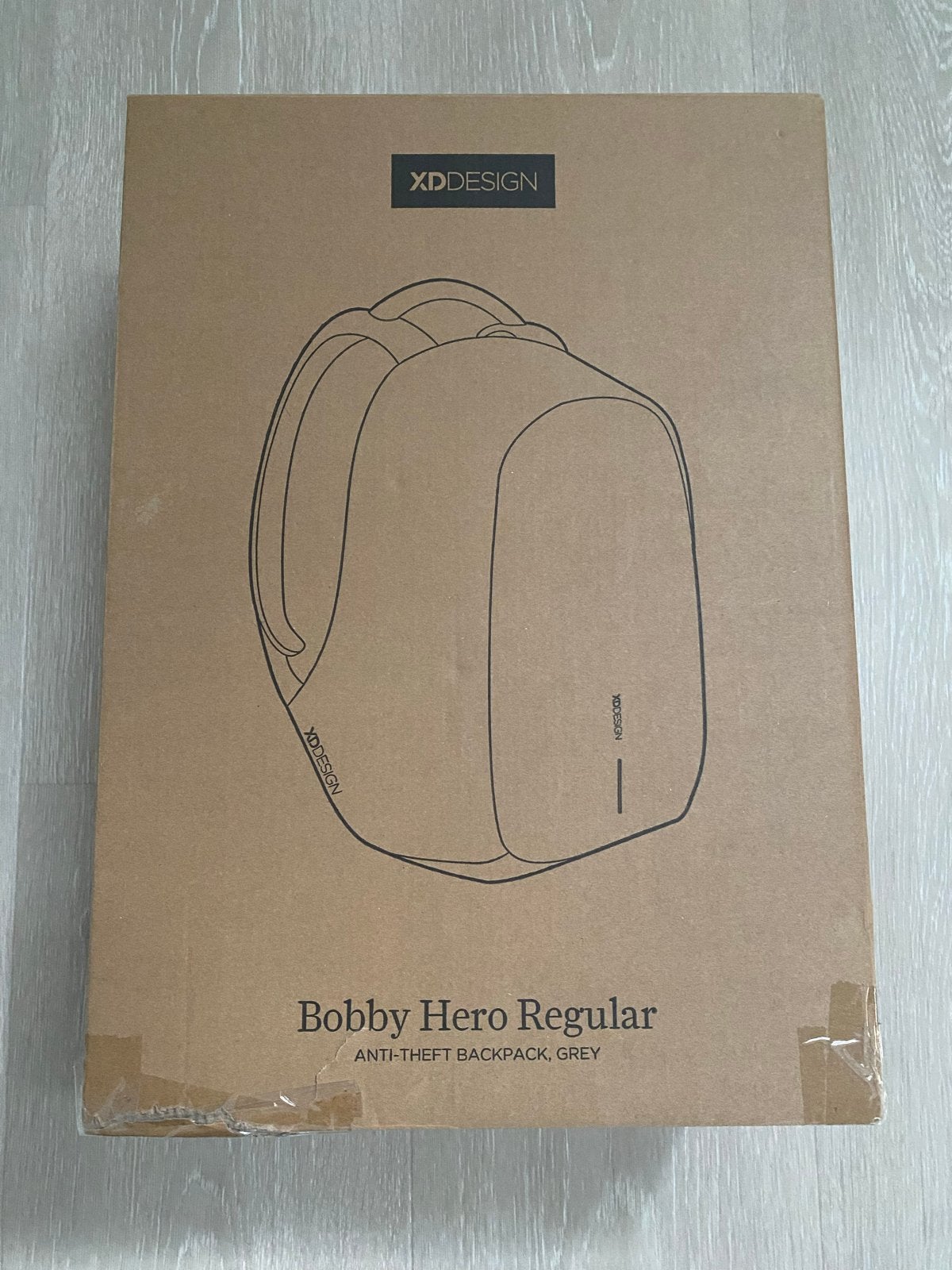 XD Design Bobby Hero Regular Anti-diefstal Rugzak Grijs, 25 tot 40 cm, Nieuw, Waterdicht, Ophalen