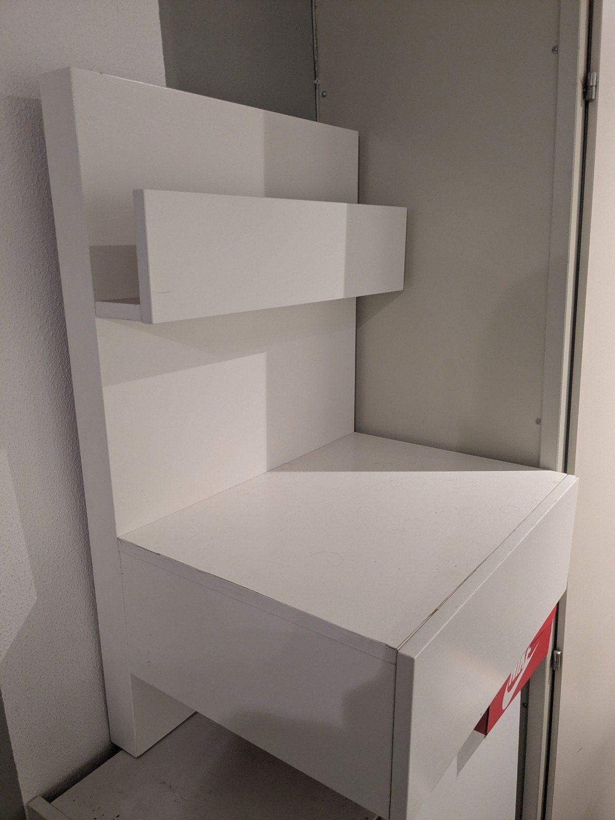 Zwevend Nachtkastje Ikea Wandkast met plank en lade, Gebruikt, Minder dan 45 cm, Ophalen of Verzenden, 70 cm of meer