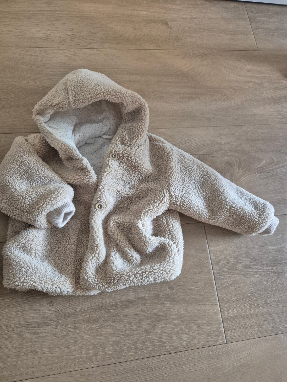 Zara teddy jasje maat 74 (6-9 maanden), Kinderen en Baby's, Ophalen of Verzenden, Zo goed als nieuw, Zara, Jongetje of Meisje