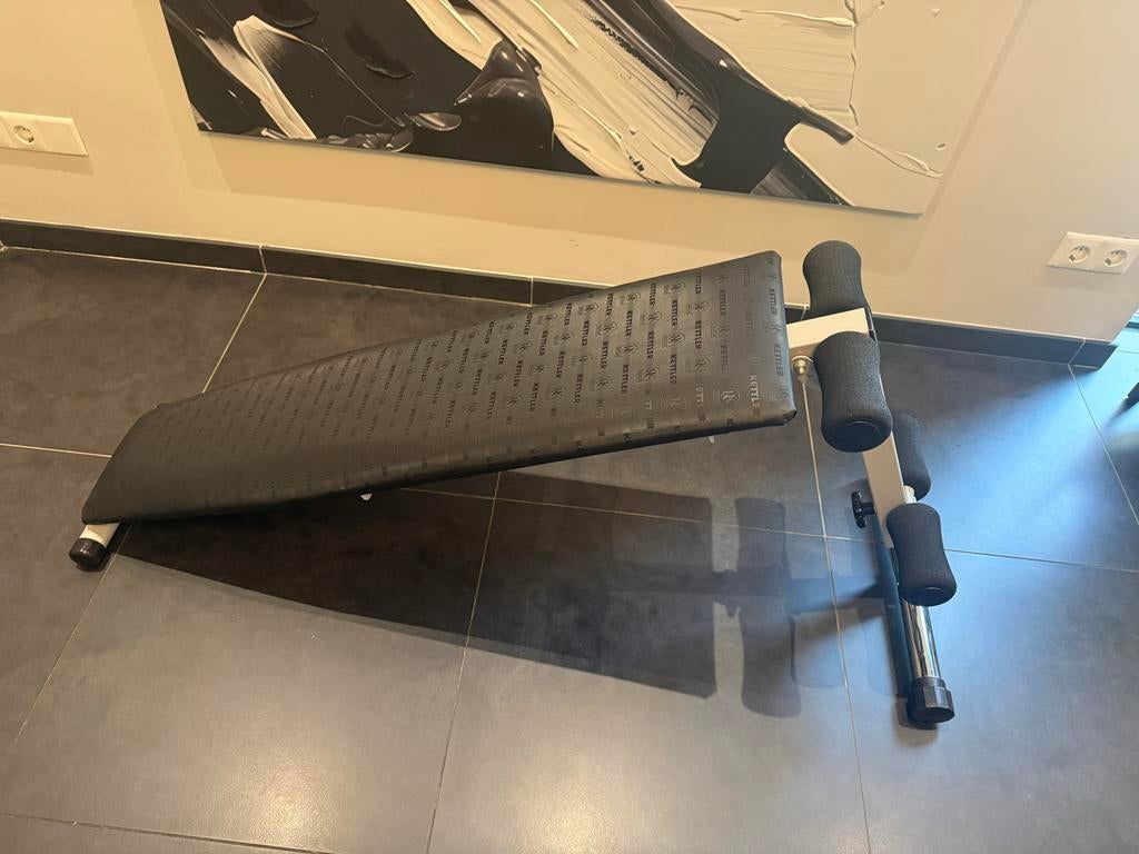 Kettler Fitnessbank / Buikspierbank - Zo goed als nieuw, Ophalen, Zo goed als nieuw, Buik, Fitnessbank