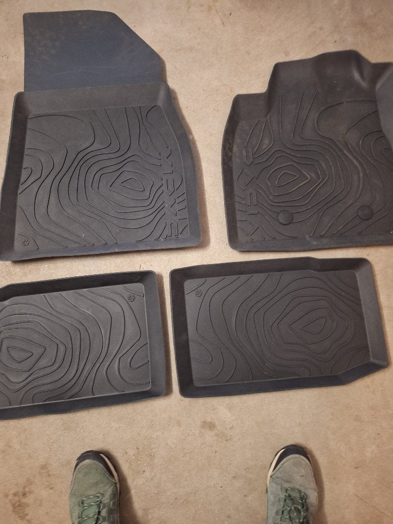 rubber set auto matten, Ophalen of Verzenden, Nieuw