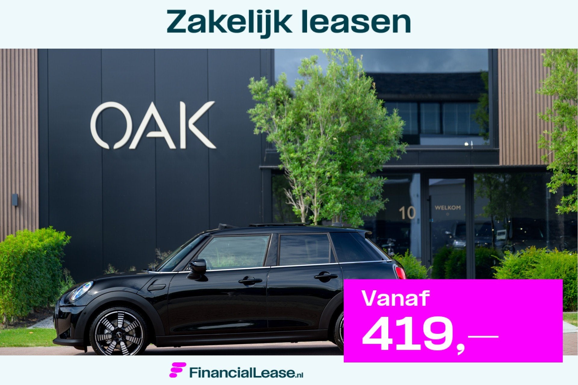 MINI 5-deurs 1.5 Cooper Aut. | Navi | Panorama | Chester Led, 12 maanden, 136 pk, Gebruikt, Zwart