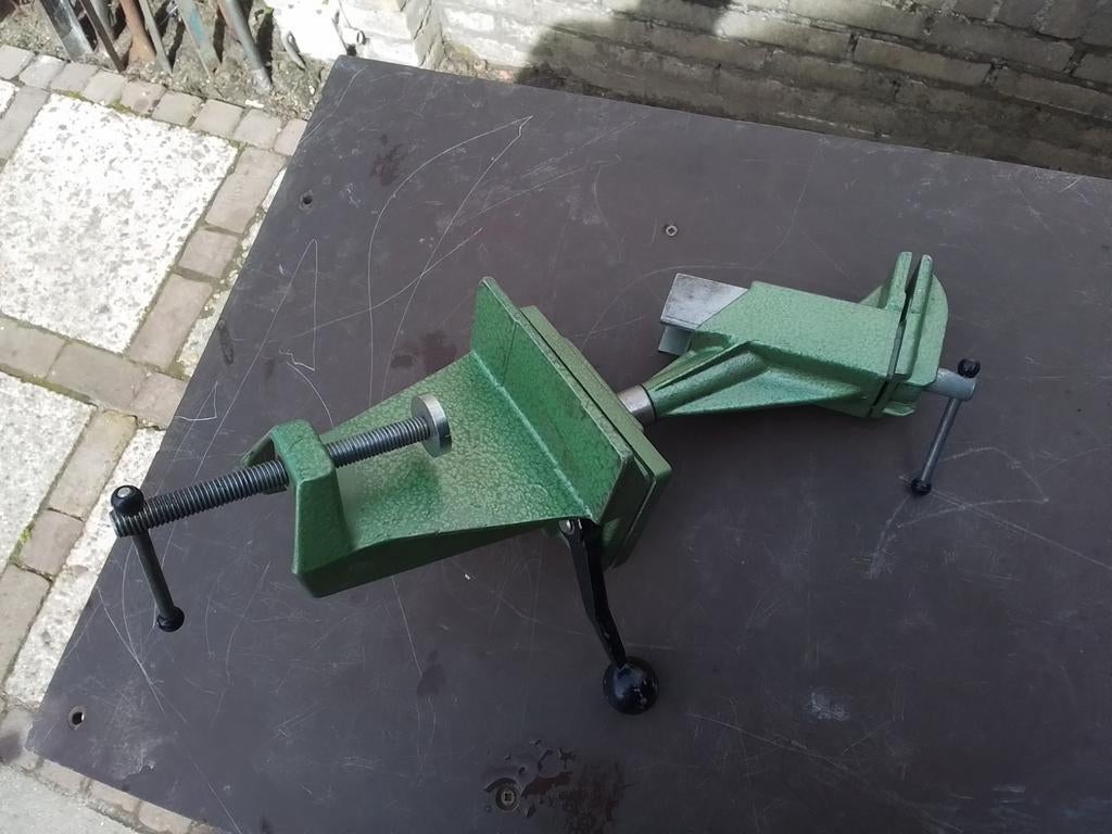 Bankschroef tafelklem, Antiek en Kunst, Antiek | Gereedschap en Instrumenten, Ophalen of Verzenden