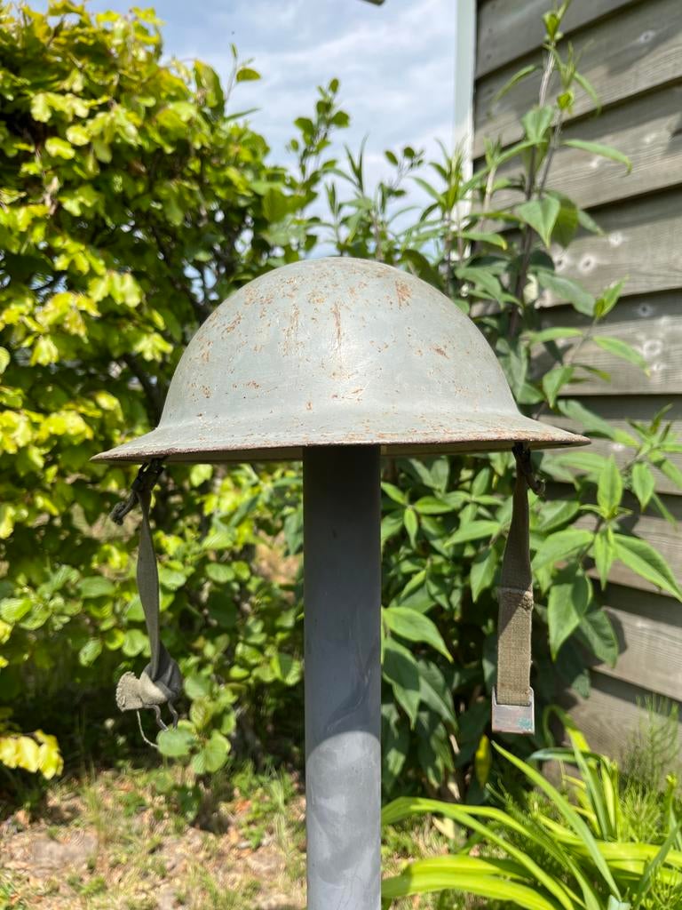 Militaire Helm - Brits/Canadese Brody WOII Stijl, Verzamelen, Ophalen of Verzenden, Overige soorten, Engeland, Helm of Baret