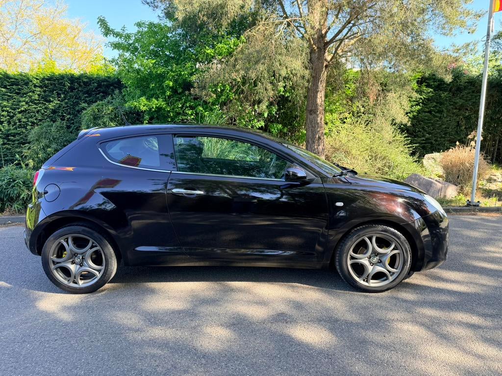Alfa Romeo MiTo 1.4 Distinctive AIRCO Cruise control, Voorwielaandrijving, Stof, Zwart, 400 kg