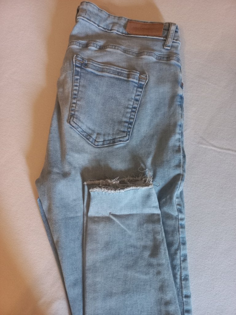 Dames jeans only karmakoma, Ophalen of Verzenden, Gedragen, Blauw, W30 - W32 (confectie 38/40)
